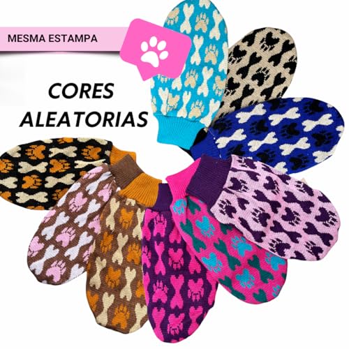Kit 5 Roupa Roupinha Pet Cachorro Pinscher Filhotes Raças Micro Tamanho Mini Tricot Lã Quentinha Con