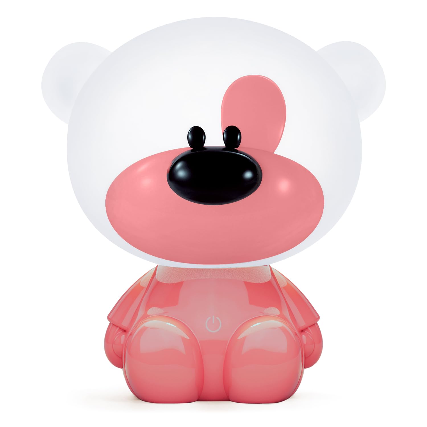 Lampe LED de bureau ourson rose USB pour supprimer la peur du noir