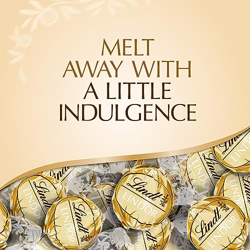 Lindt Lindor White Chocolate Candy Truffles thumb #3