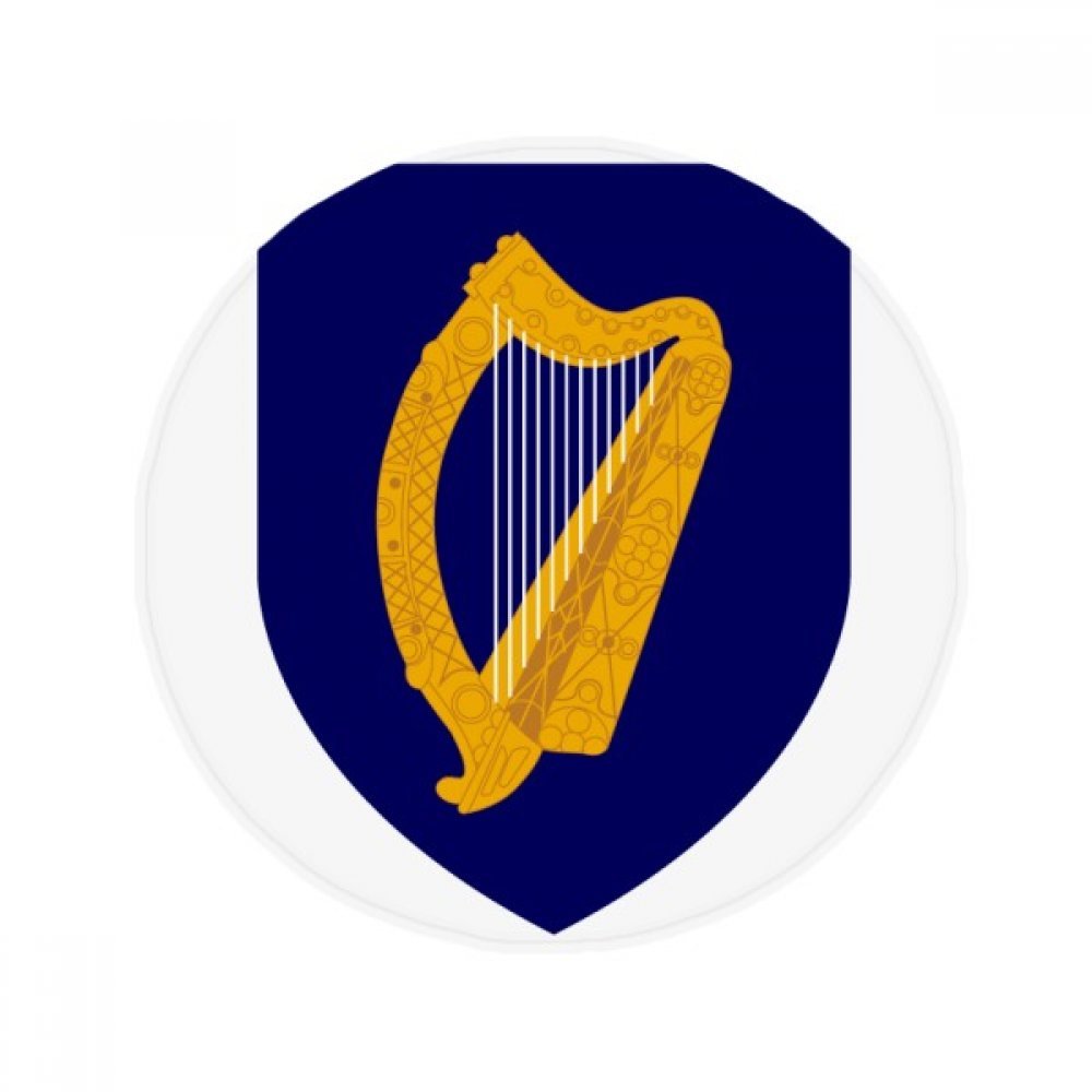 Tapis rond Irlande multicolore 50cm, une idée cadeau originale pour la maison