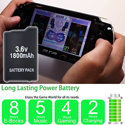 Psp Charger And Battery Bundle For Psp 1000 Series Compatible With Sony Psp 1000 1001 1002 Psp-110 Console #TOP1