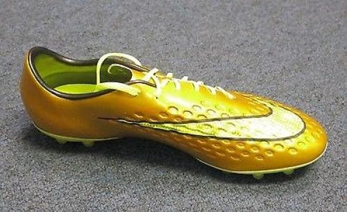 gold neymar cleats