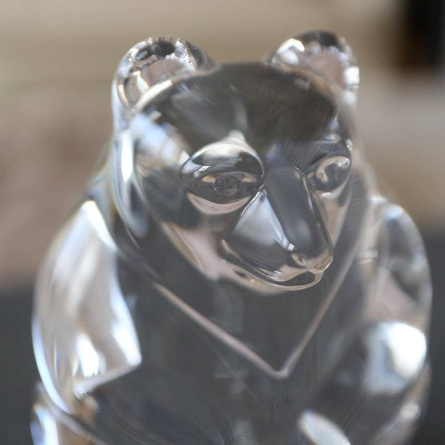 希少　STEUBEN GLASS スチューベングラス 熊 ベア Amazon | STEUBEN GLASS スチューベングラス 熊 ベア | ノーブランド品