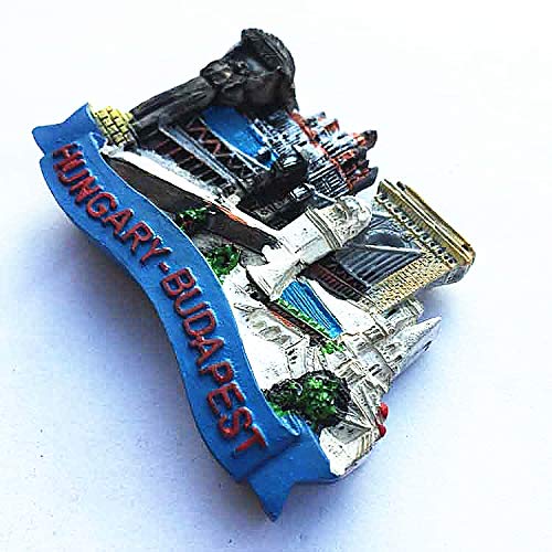 3D Budapest Ungheria Magnete da Frigorifero Souvenir turistici