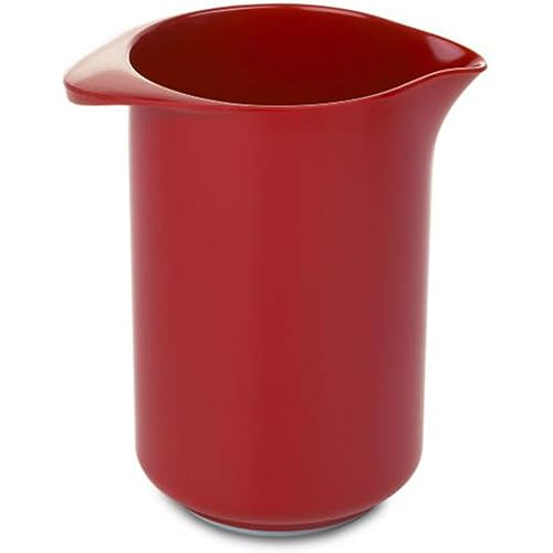Rosti Mepal 1 Litre Margrethe Mixing Bowl, Melamine, Luna Red, 20 x 20 x 30 cm