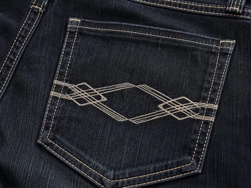 Buy Men's Dark Wash Bell Bottom Flare Jeans (Size 30) - Image 7