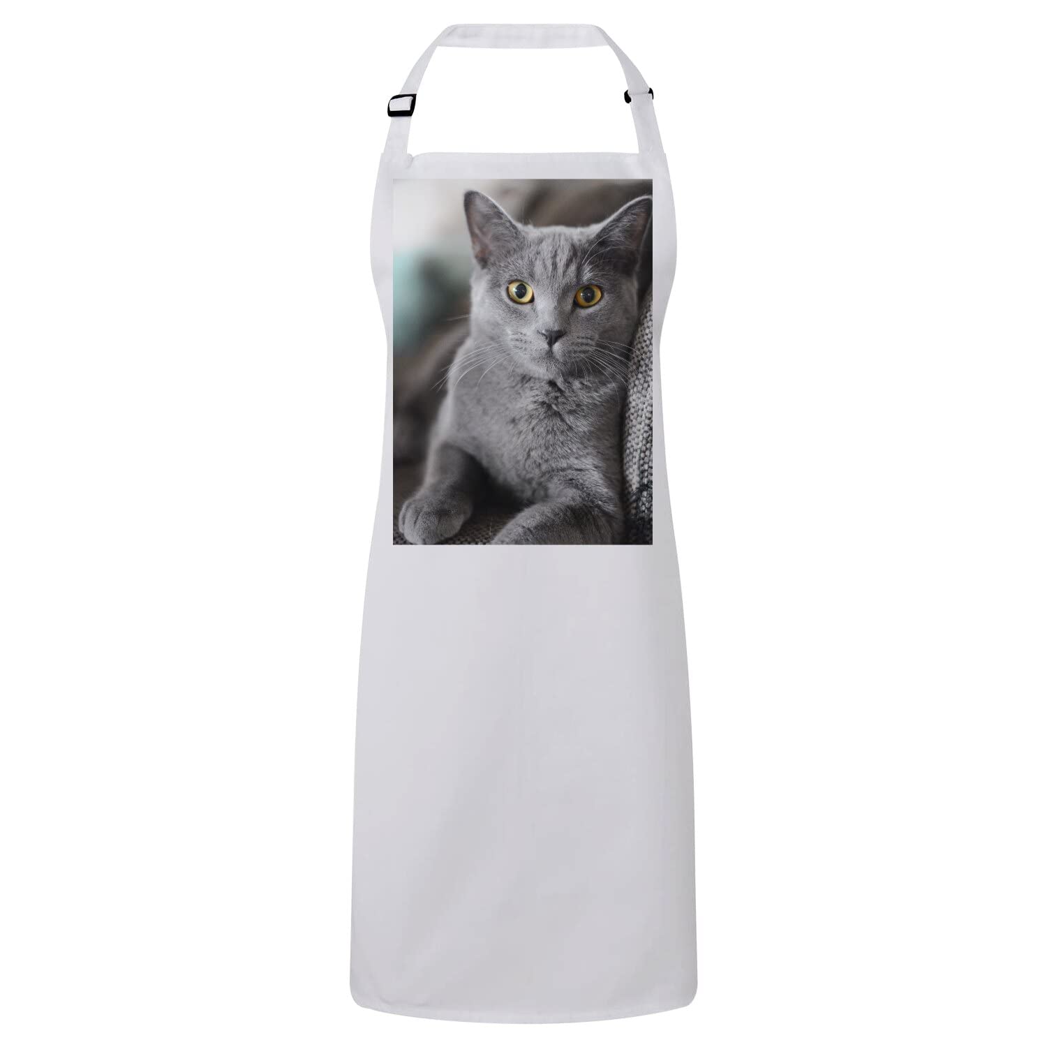 Tablier cuisine chat premium de style chic et finitions soignées