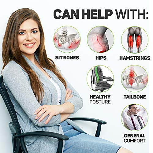 Socket Seat Memory Foam Sit Bone Relief
