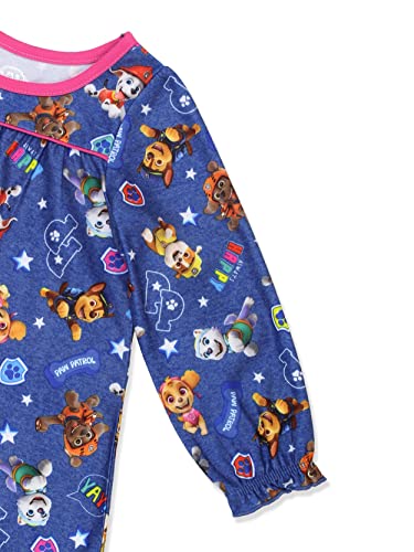 Nickelodeon Paw Patrol Toddler Girls Flannel Granny Gown Nightgown Pajamas3