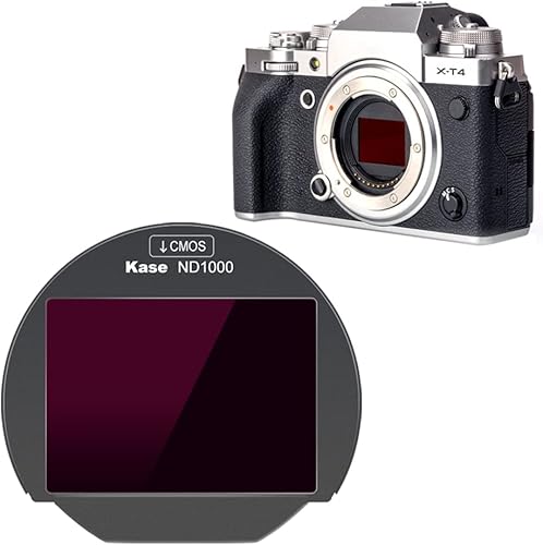 Kase Clip-in ND1000 ND3.0 Filtro 10-Stop Sensor de densidad neutra Filtro ND para Fujifilm Fuji X-Mount Cámara X-T4 X-T3 X-T2 X-T40 X-T30 X-Pro3
