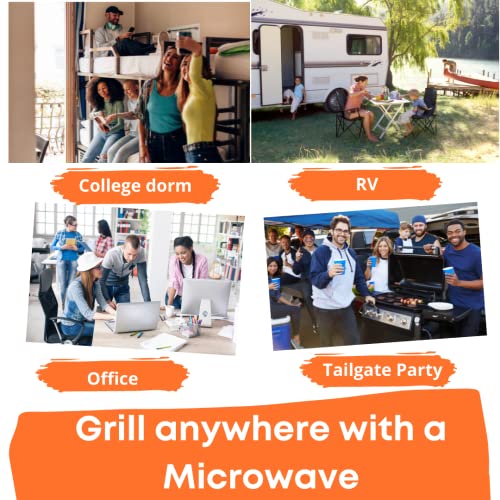 Microwave Sandwich Maker | Panini Press Sandwich Maker | Microwave Grill Tray Crisper | Grill Fast And Dishwasher Safe #TOP5