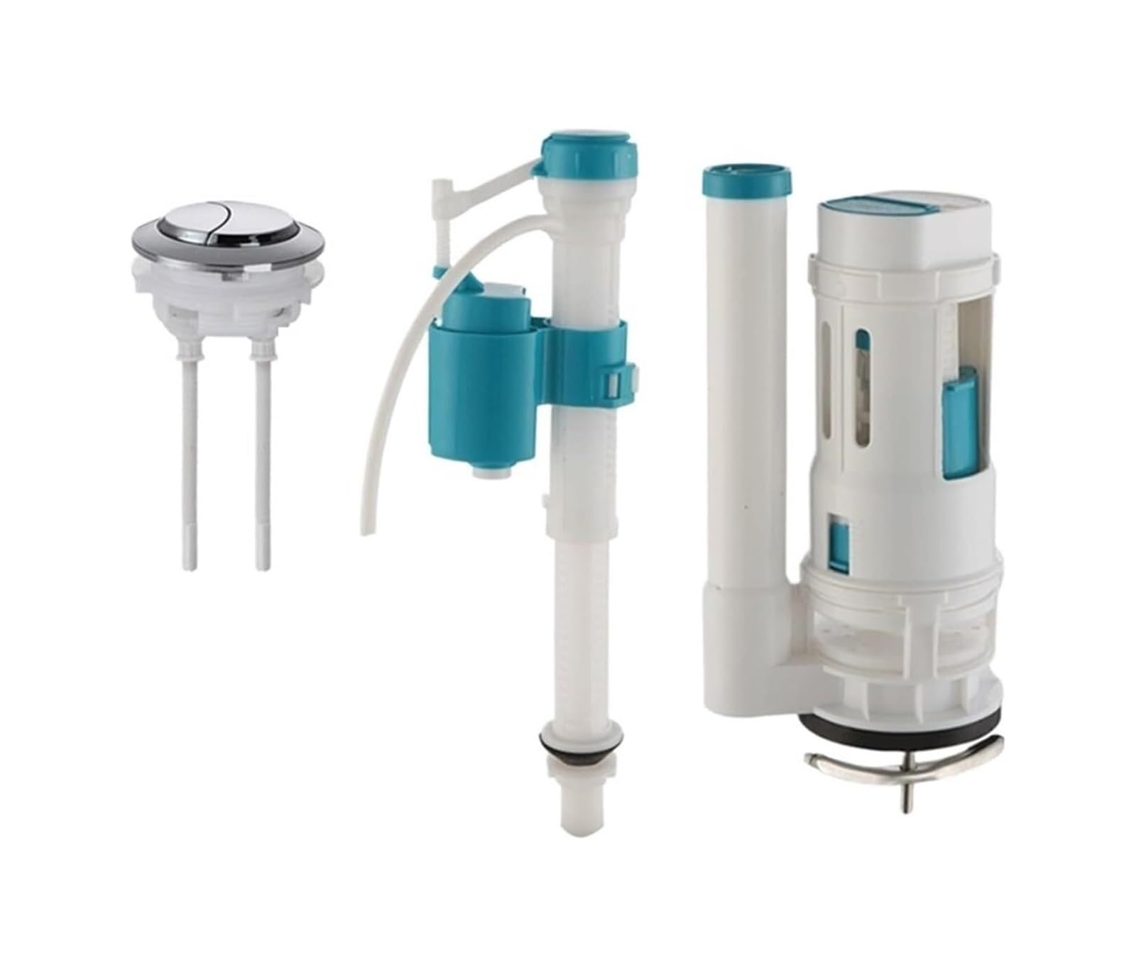 Eamrfvqt One Color Toilet Drain Valve, Abs Toilet Dual Flush