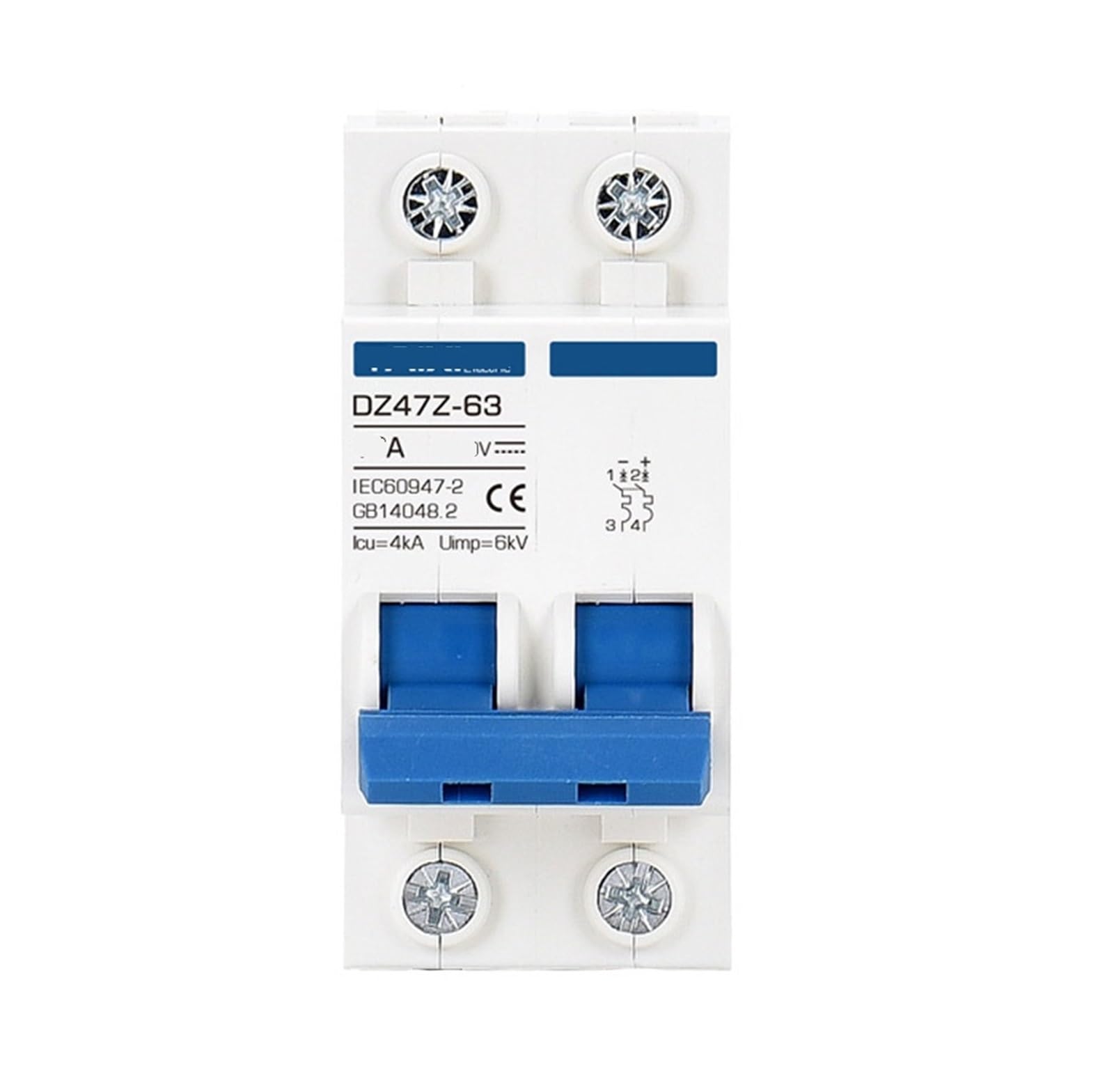 Disjoncteur photovoltaïque 1000V DC avec coupure haute performance 63A