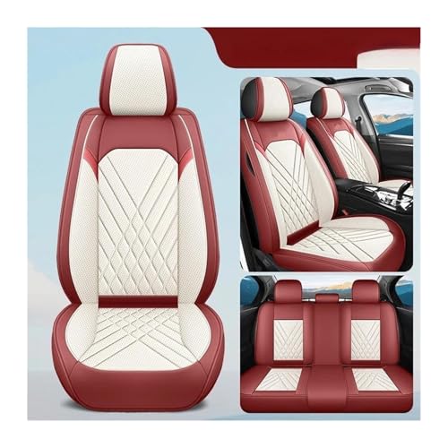 Housse de siège auto respirante en cuir artificiel universelle W-Reda