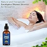 Eucalyptus Shower Steamer Spray 2 fl oz – Aromatherapy Shower Mist with Essential Oils – Eucalyptus Steam Spray for Sauna, Spa, Bathroom & Room – Nexon Botanics - Image 3