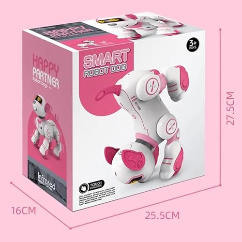 Cachorro Robô Inteligente, Smart Robot Dog, Cão Robô Dançarino Com Comando de Voz Programável, Sensí
