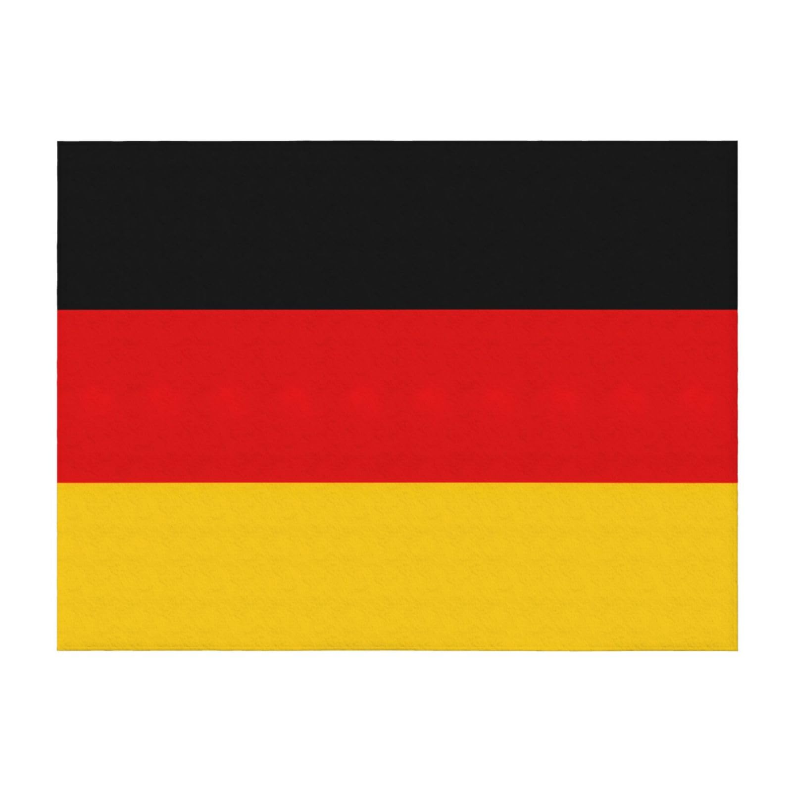 Couverture drapeau allemand légère pour éliminer la fraîcheur sur votre canapé