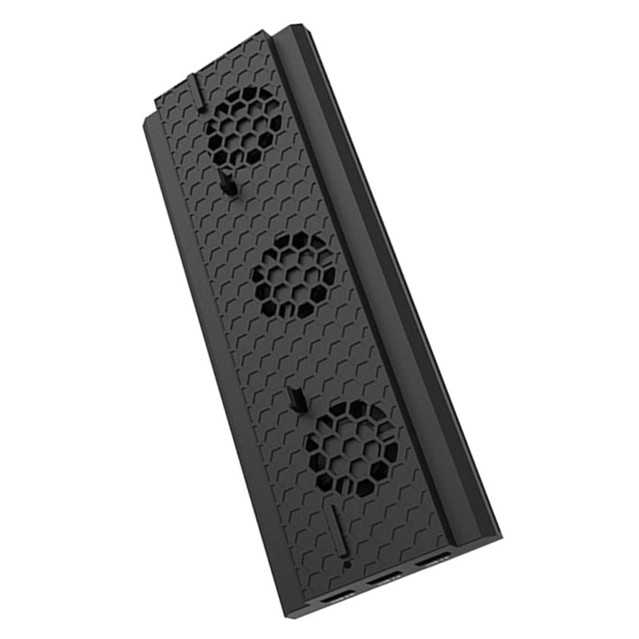 Kickstand 3pcs Port Conter Fan Holder Que Game It Console Sea Enfriador de Calor Negro Su Soporte de Hub Triple A Control de Acoplamiento Hacer Soporte de Temperatura Can Bar Station Mount/128