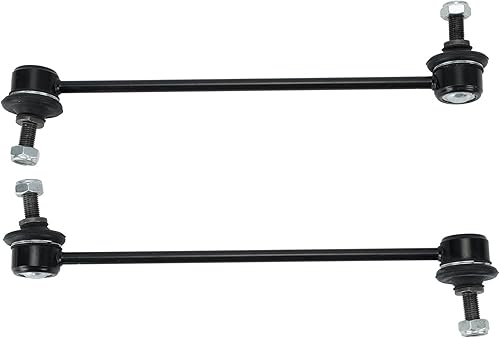 MOCA K80502 - Enlaces de extremo de barra estabilizadora delantera compatibles con 04-11 para Chevrolet Aveo y 00-02 para Daewoo Nubira y 05-08 para