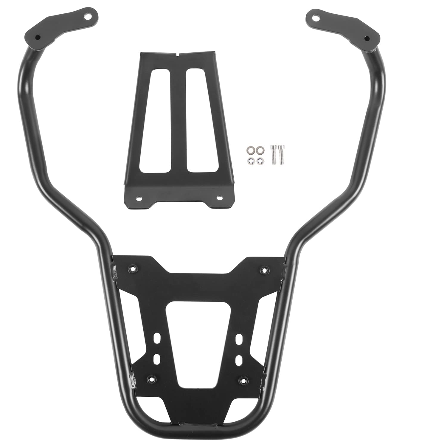 Motorrad Gepäckträger Hinten für Vespa GTS300 300 GTS, Roller Regalträger Hinterradgepäckträger Top Case Halterung Beifahrer Haltegriff