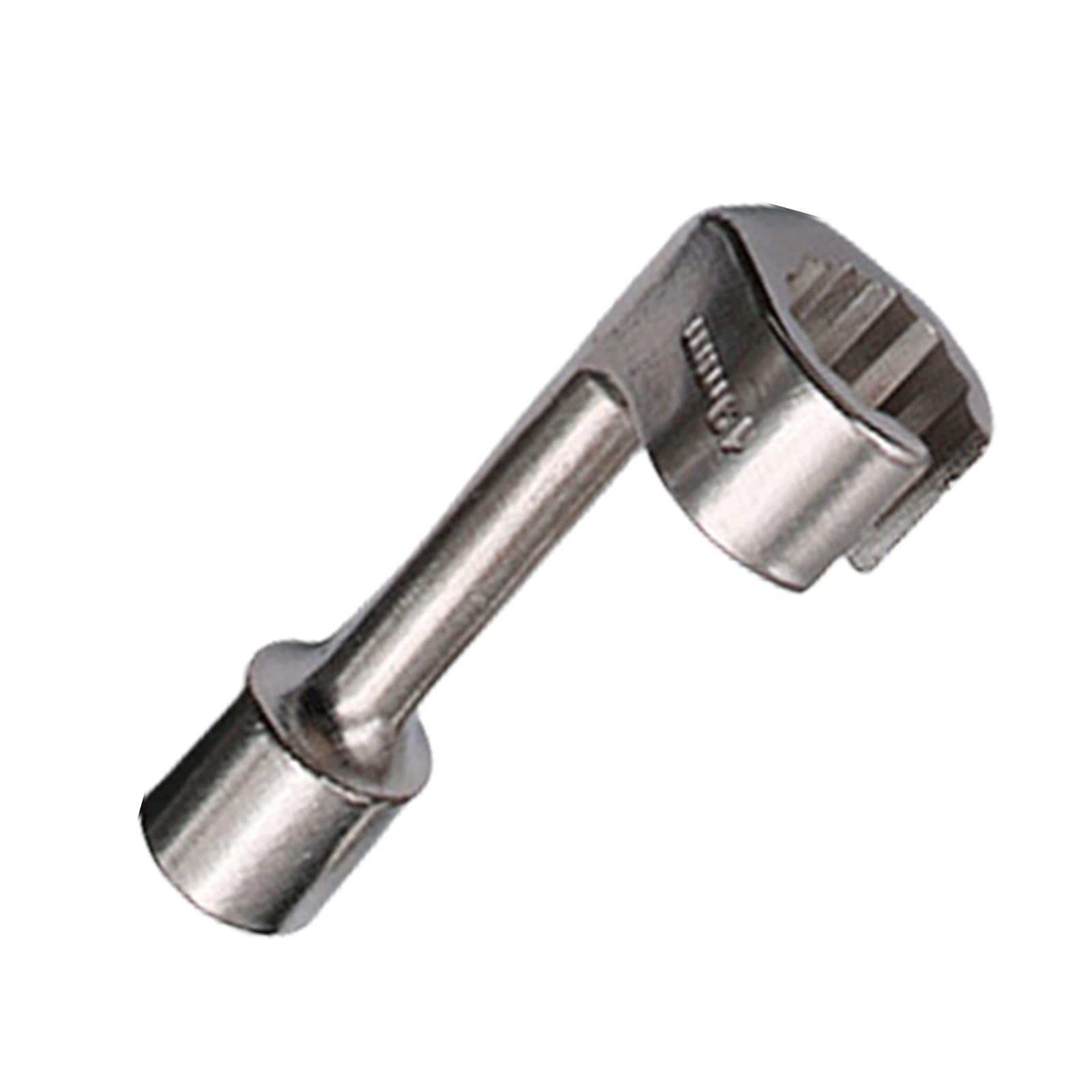 Tsophreniq Multicolor 1Pcs Automotive L Type Injectors Line Wrench 1 / 2Inch Drives Socket 12Mm To 19Mm For Enhances Torques And Durability Confined Space Wrench