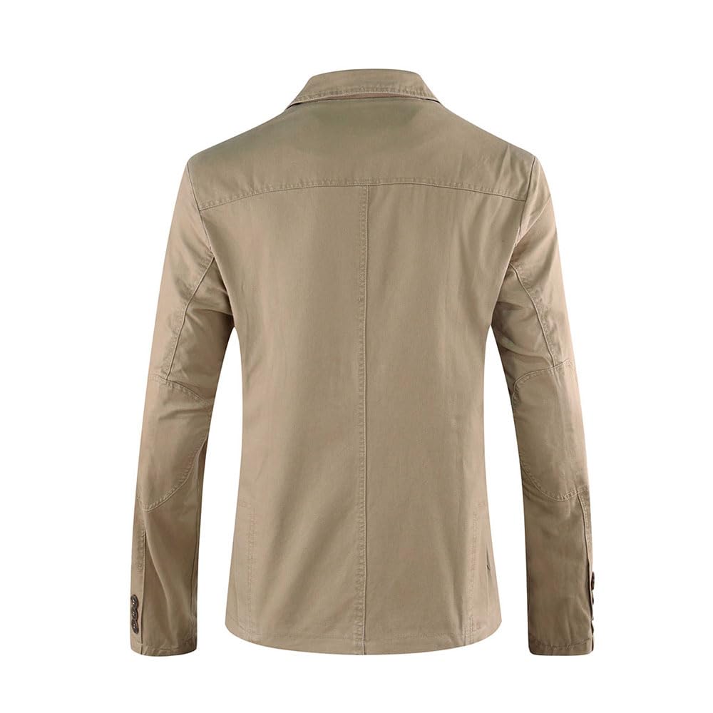 Allthemen Blouson Homme Veste Jacket Slim Blazer Veston Casual