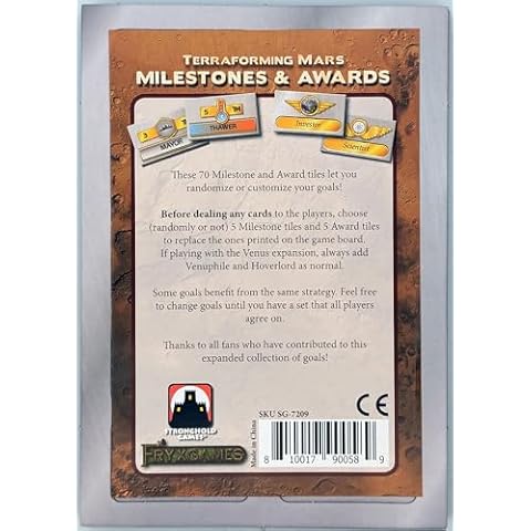 Stronghold Games Terraforming Mars Awards Cover