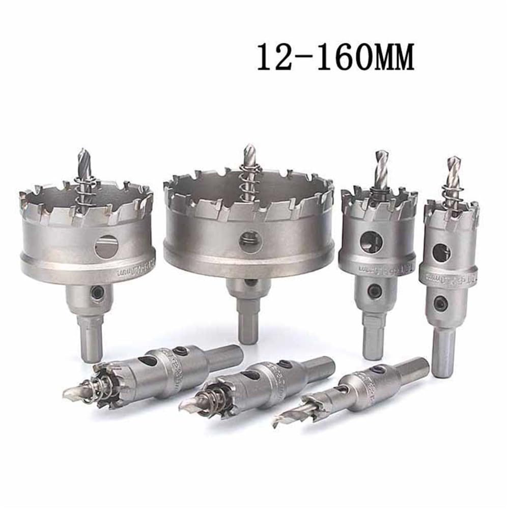 12-200mm TCT piła walcowa wiertło do metalu ze stali nierdzewnej cięcie drewna grube płyty wiertło tnące końcówka węglikowa, 50mm