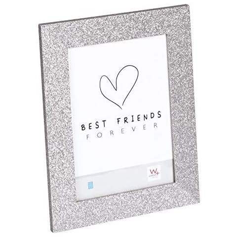 Walther Design Silver Glitter Picture Frame 10x15 cm Cover