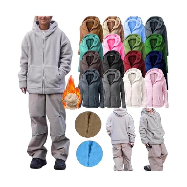 Hoodies for women zip up comfy warm plus size sherpa jackets with pockets lightweight fleece lined fall winter coats