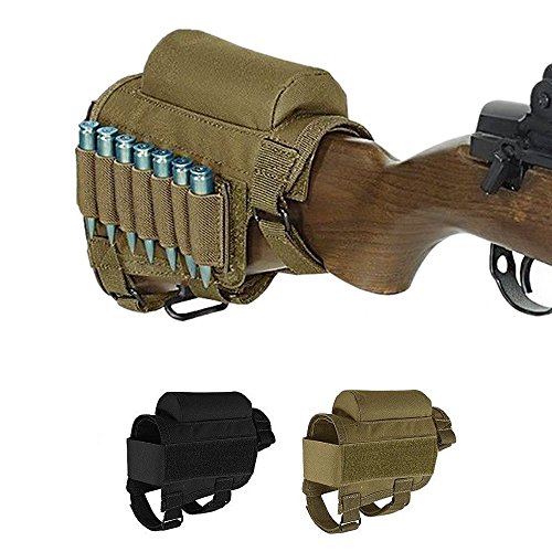 Kwnraor Rifle Cheek Riser, Tactical Rifle Buttstock Cheek Rest Pad with 7 Rifle