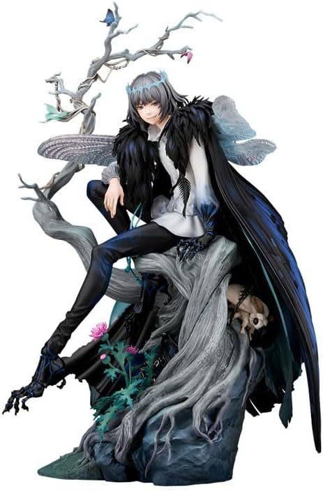 真作】絵画 ミクストメディア 幻想的な月とハイビスカス 和モダン