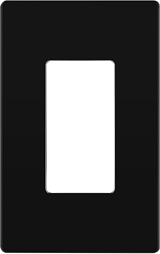 Vista 27 de LIDER - Cubierta decorativa de interruptor con acabado mate, placa de pared sin tornillos, tamaño mediano, 3 bandas de 4.88 x 6.77 pulgadas