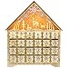 SAND MINE Countdown to Christmas Wooden Advent Calendar, 24 Drawers
