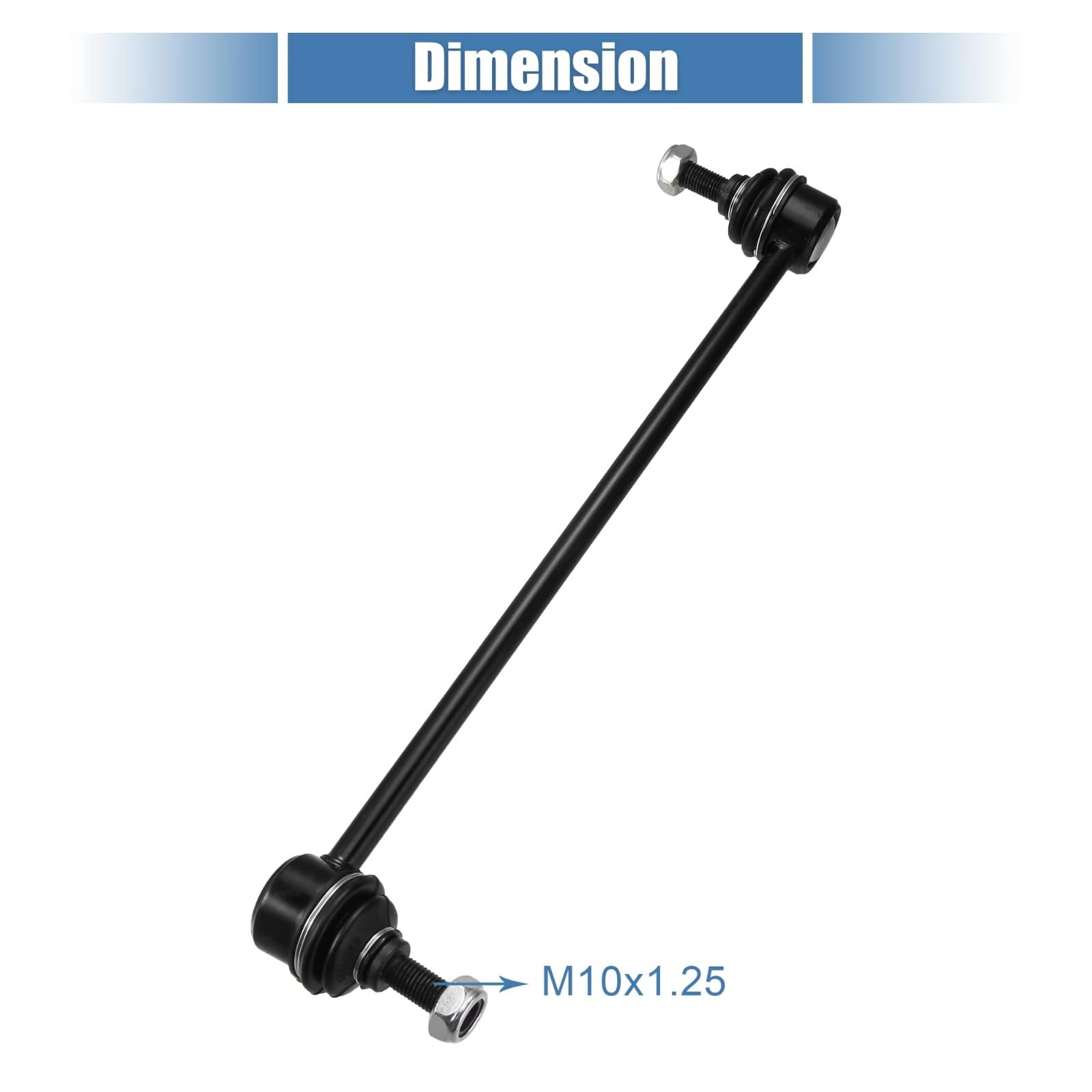 Bieletas de Barra estabilizadora Delantera 2X Bieletas de Barra estabilizadora Delantera Izquierda y Derecha K90518 K90519 Compatible con Sienna 1998 1999 2000 2001 2002 2003