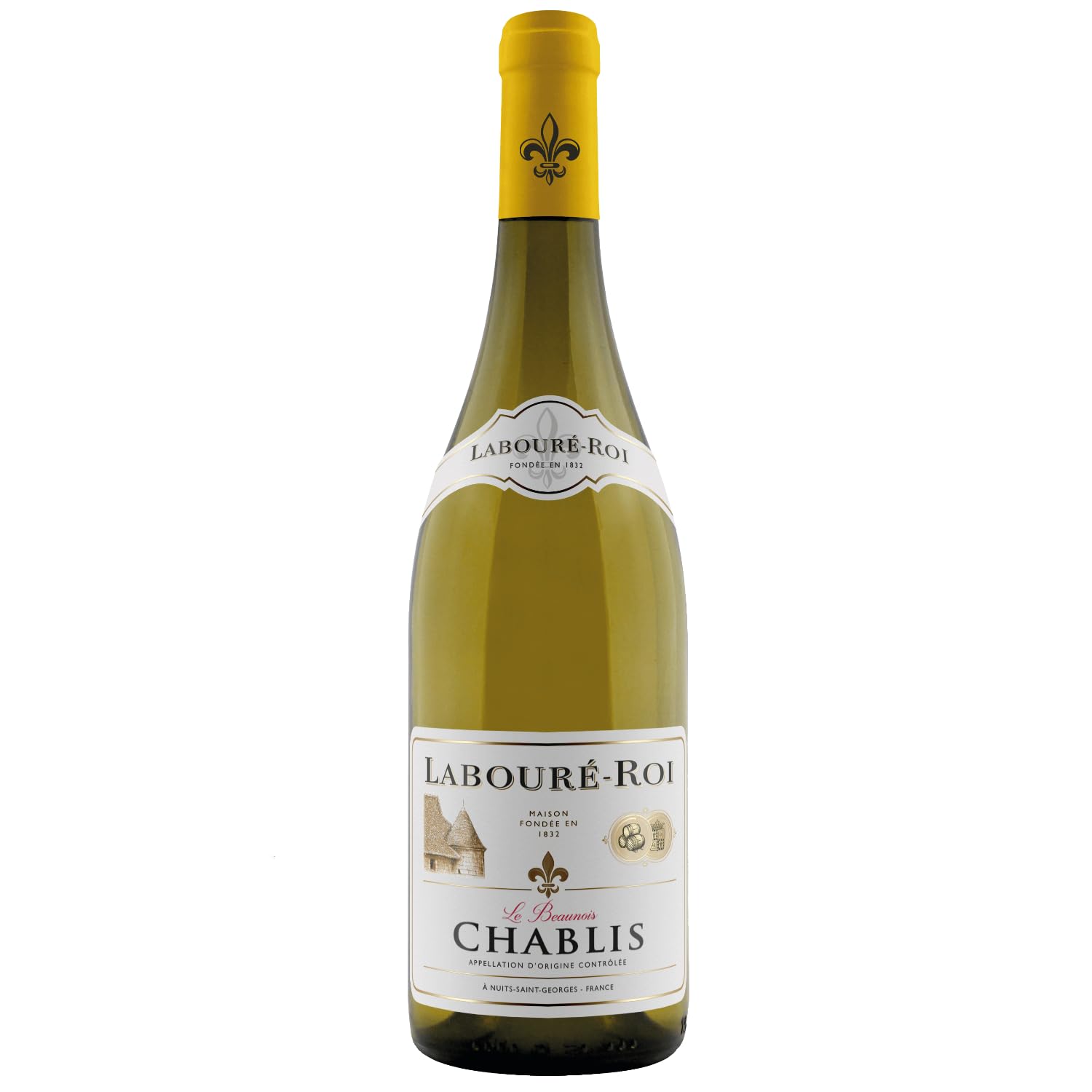 Labouré-Roi Chablis AOC Weisswein weiss trocken Frankreich inkl. FeinWert E-Book (3 x 0.75 l)