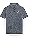 Three Sixty Six Youth Boys Golf Dri Fit Polo Shirt, Breathable Performance Fit