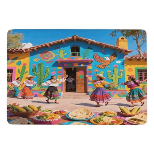 Colorful Houses �o�X���O �m���X���b�v���o�[�o�b�L���O �L�b�`���}�b�g �\�t�g �z���� �V�����[ �t���A �J�[�y�b�g ����\ �R�[���� �t���[�X �G���A�}�b�g ���r���O���[�� �Q���p 60 X 40�C���`