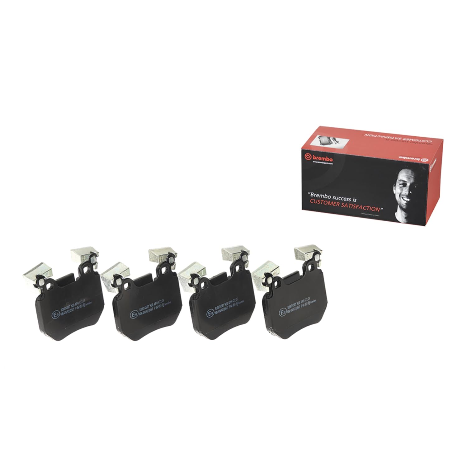 Brembo P 06 059 komplet klocków hamulcowych, hamulec tarczowy – (4-częściowy)