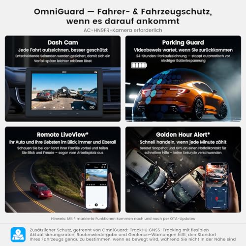 Télécommande rétroéclairée AC-44F20 pour piloter CarPlay et Android Auto