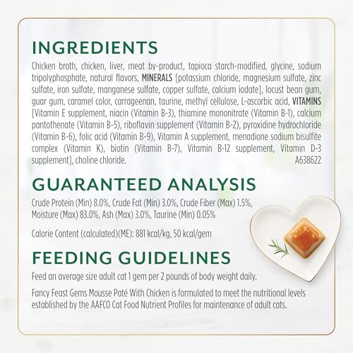 Purina Fancy Feast Gems Chicken Wet Cat Food Variety Box, 4 oz, 8-Pack - image 6