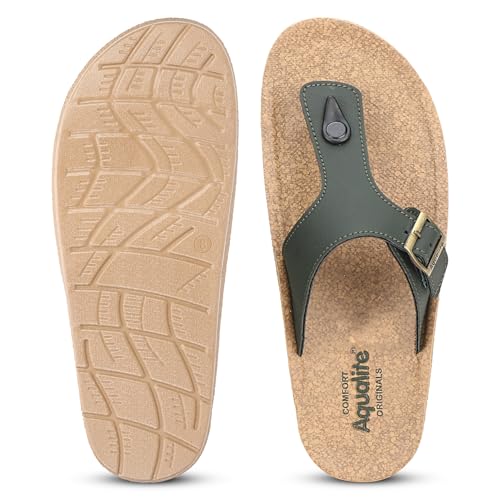 Image of Aqualite PG-111 Men's Ethic Slipper with Comfortable Cushion Insole|Ethic Slipper for Men's