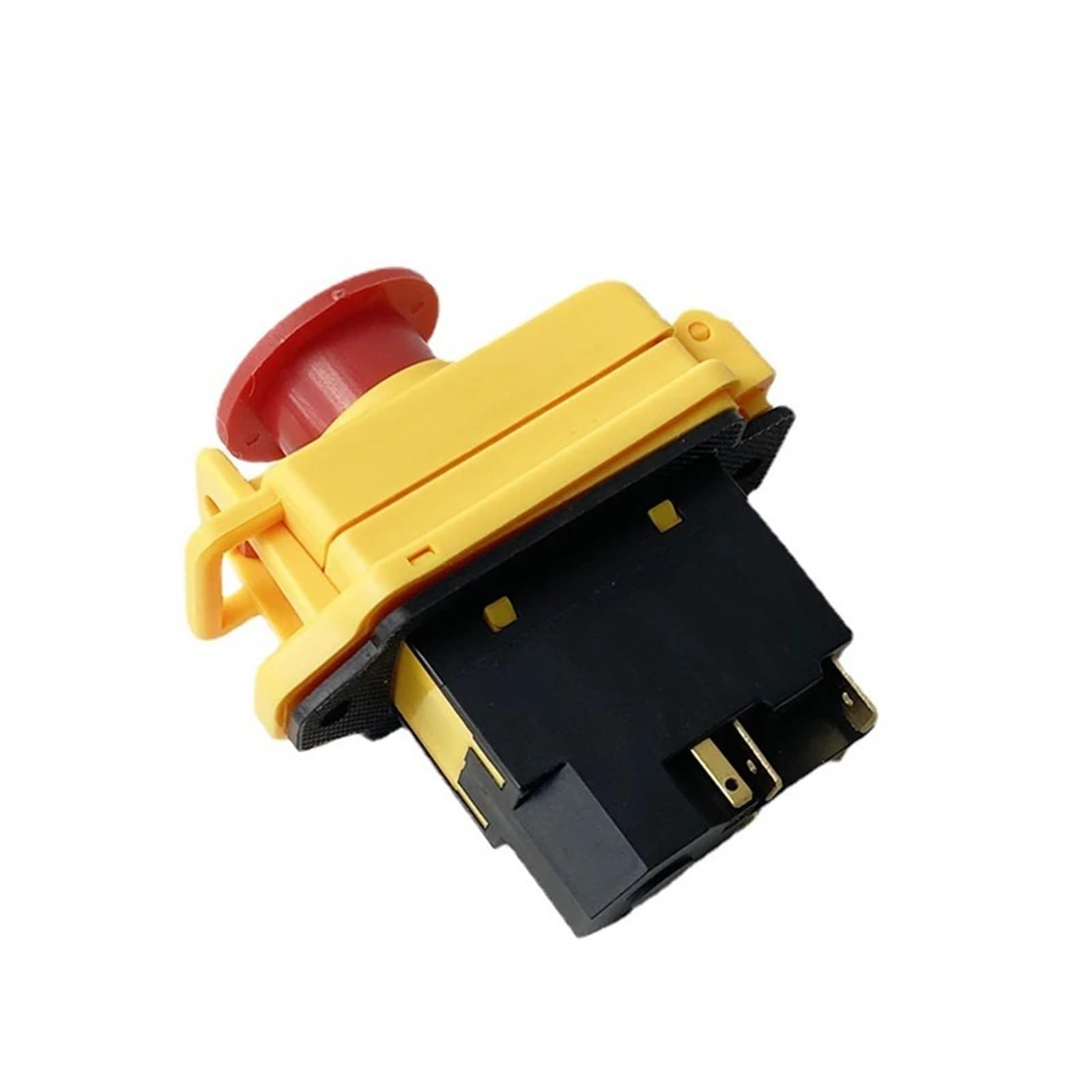 NVSFZGIYG Electromagnetic Switch 4/5 Pin 110V 220V ON-Off Momentary Reset Push Button with Cover IP55 Waterproof YCZ3-C Replace KJD17