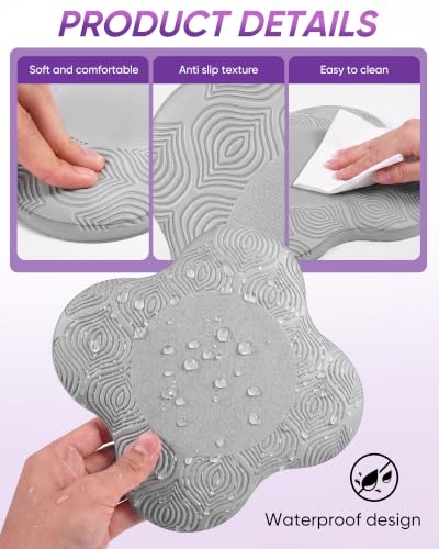 Image of 2-4 Pack Yoga Knee Pads, TPE Cushion for Pilates Exercise