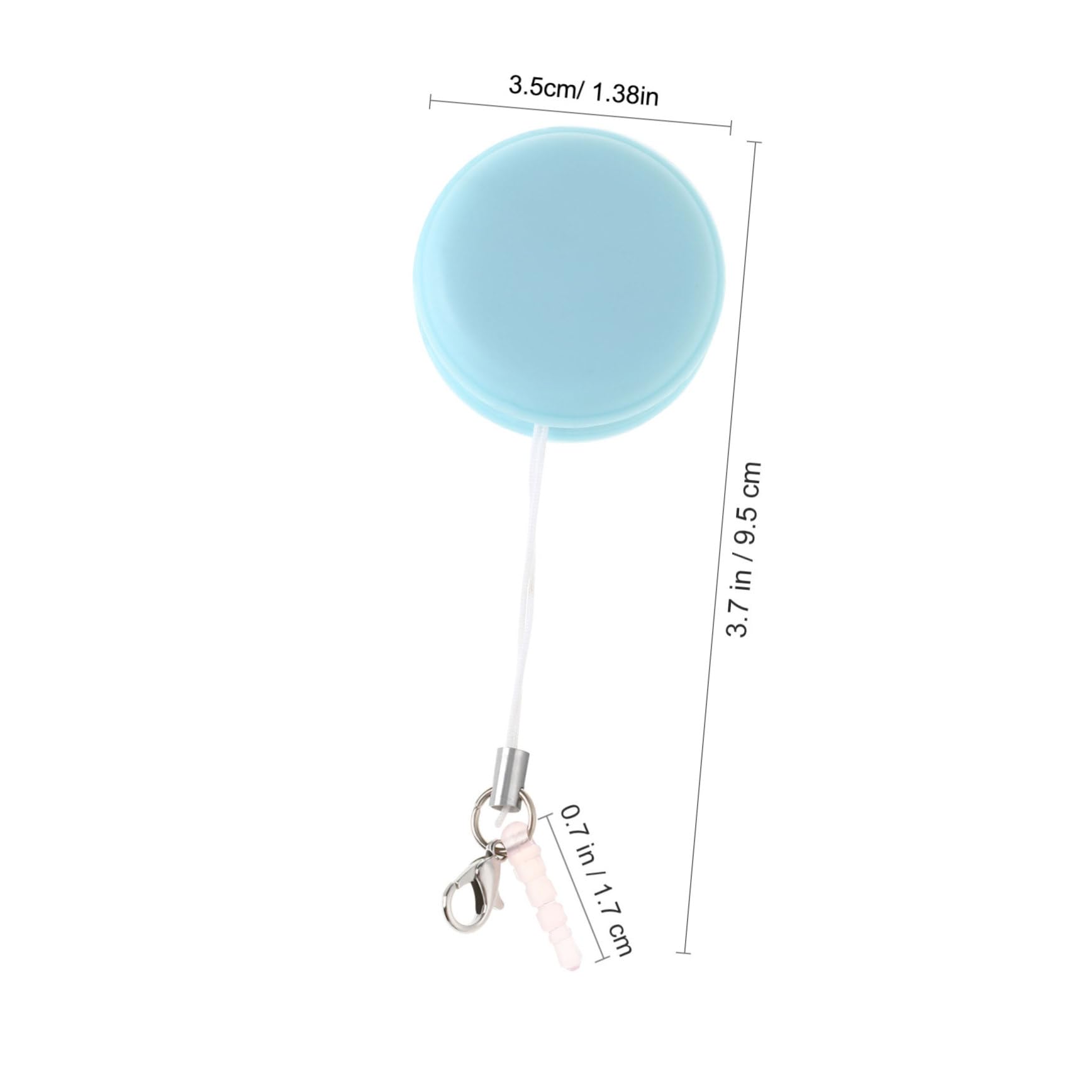 Nettoyant Écran Macaron pour Téléphone Portable 4pcs avec Lanyard