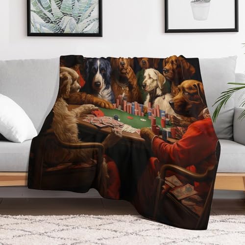 Couverture plaid chien 150x200 flannel polaire canapé - 3