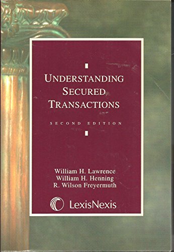 Understanding Secured Transactions 0820540609 Book Cover