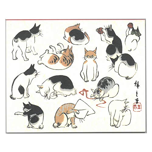 【色紙】弥猫うた 51hFbOfjDNL.jpg