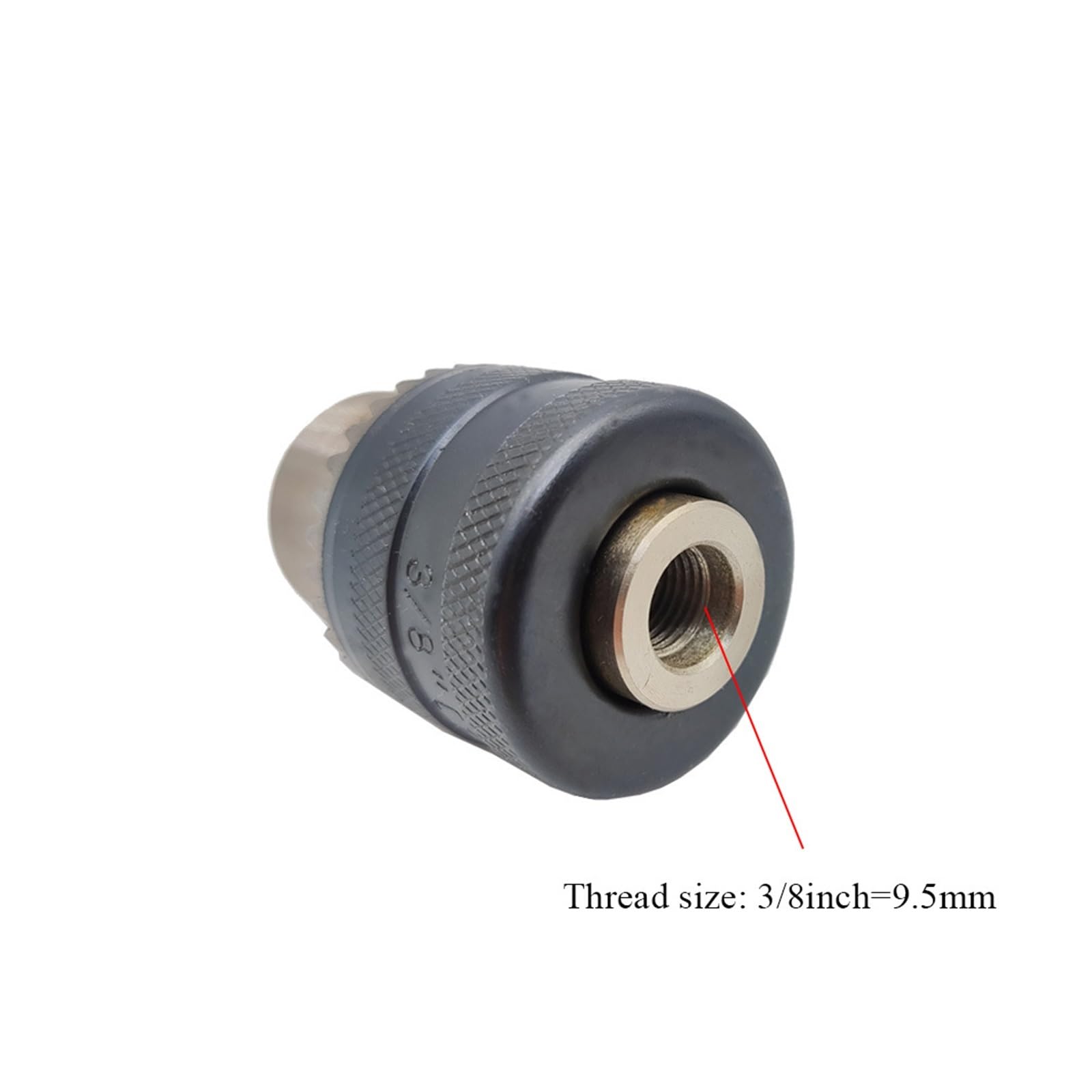 Konwerter precyzyjnego uchwytu wiertarskiego 1,5–10 mm Adapter do szybkiej wymiany gwintu 3/8''-24UNF Chwyt SDS-Plus 1/4" Hex (Color : 4pcs set)