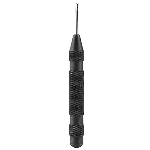 Miniatura 5 de Perforadora central automática de 5.12 pulgadas, perforadora de agujero central de metal con impacto de resorte ajustable para metal o madera,